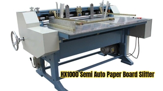 HX1000 เครื่องแยกกระดาษบอร์ดกึ่งอัตโนมัติ