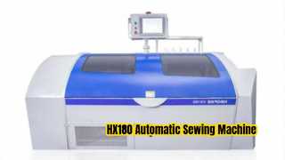 ขั้นตอนการทำงานของจักรเย็บผ้าอัตโนมัติ HX180