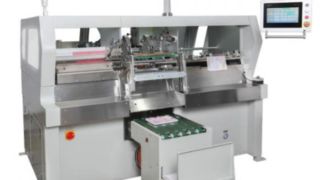 HXPS420 เครื่องขึ้นรูปและเข้าเล่มม้วนพลาสติก