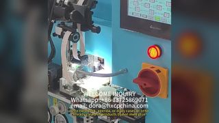 HX20EPL เวิร์กโฟลว์การใช้เครื่องแบบห่วงปากกายืดหยุ่นกึ่งอัตโนมัติ