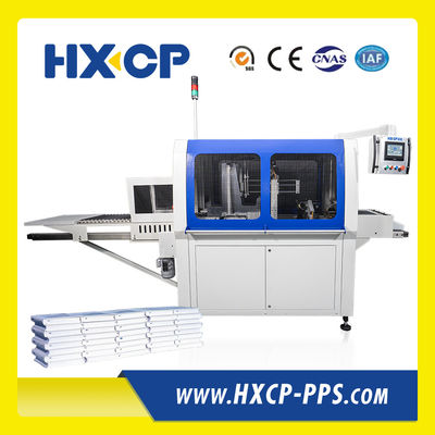HX681 ความเร็วสูงด้วย PLC หลัก สภาพใหม่ หนังสือปกแข็ง Binder Stacker Interleaving Pile Stacking อัตโนมัติเครื่อง