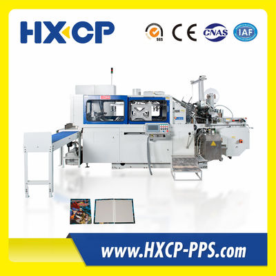 HX60 PLUS High Speed Hardcover Case Making Machine โปรแกรมการผลิตหนังสือที่มีความเร็วและมีประสิทธิภาพ