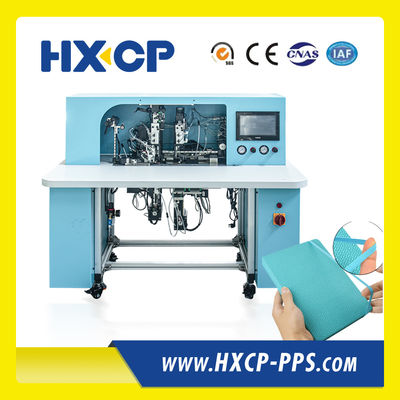 HX18B Semi Auto Notebook สายยืดหยุ่น ใช้เครื่องปรับสายพับ Notebook Elastic Band Fixing 2025 เครื่องพับหนังสือที่ดีที่สุด PLC