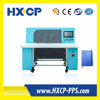 HX18B Semi Auto Notebook เครื่องปรับสายยืดหยุ่น Softcover hardcover การผูก