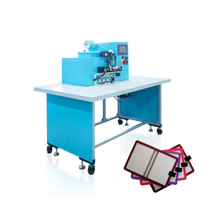 HX20EPL Semi Auto Elastic Pen Loop Applying Machine with Manual Positioning and Automatic Glueing with Bookbinding Machine เครื่องใช้เล่มยืดหยุ่นแบบครึ่งอัตโนมัติ