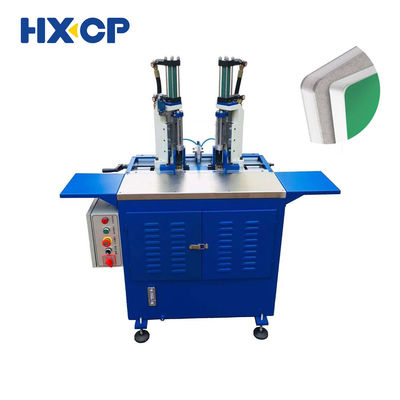 HX460BCRTM เครื่องตัดมุมแบบไฮดรอลิกหัวสองเครื่อง อุปกรณ์หลังพิมพ์ครึ่งอัตโนมัติสําหรับผูกเน็ตบุ๊ค