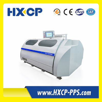 HX220 เครื่องเย็บหนังสืออัตโนมัติสําหรับการใช้ในบ้าน สภาพที่ใช้ใหม่ที่มีส่วนประกอบหลัก มอเตอร์ปั๊ม PLC