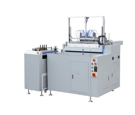 เครื่องทํากระเป๋าซามิออโต้ สําหรับเน็ตบุ๊ค หนังสือรูป หนังสือพิมพ์แฟลดเกอร์ ใบรับรอง หนังสือปกแข็ง พร้อมการบรรจุสองด้านพร้อมกัน ผู้ประกอบการเดียว ลักษณะที่สั้น เหมาะสําหรับพิมพ์ไปรษณีย์ดิจิตอล