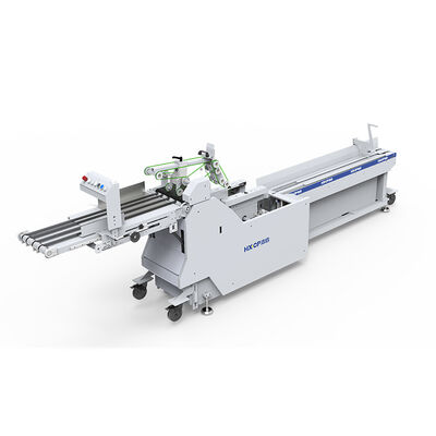 HXSTA840 Stream Log Feeder เครื่องขนส่งหมุนหมุน Overlap Feeding เครื่องผูกที่สมบูรณ์แบบ