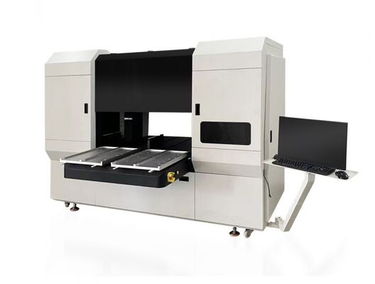 HXEP400 เครื่องพิมพ์ดิจิตอล Book Edge ที่ให้บริการการพิมพ์ต่อเนื่อง ด้วยการเคลื่อนไหวหัวพิมพ์อัตโนมัติระหว่างสองสถานีทํางาน
