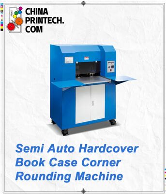 HX500CR Semi Auto Hardcover Book Case Corner Rounding Machine สําหรับหนังสือที่ผูกบิดให้สมบูรณ์แบบ