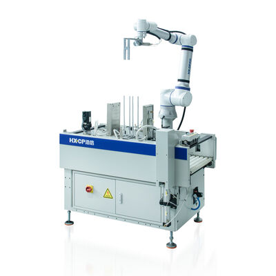 หุ่นยนต์ HX60S หุ่นยนต์ร่วมทำงานสำหรับการวางซ้อนและการจัดเรียงบนแท่นวางสินค้าที่ช่วยเพิ่มความปลอดภัยของผู้ปฏิบัติงานและลดต้นทุนการติดตั้งอุปกรณ์