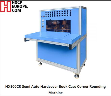 HX500CR Semi Auto Corner Rounding Machine สําหรับกระเป๋าสตางค์ปกแข็ง