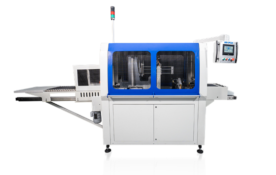 HX681 Stacker Hardcover Book Interleaving Pile Stacking Machine รับประกันการสแตปปิ้งที่มั่นคง และมีผลิตหนังสือถึง 50 เล่มต่อนาที