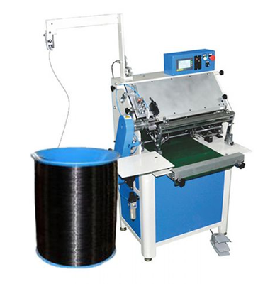 Semi Auto Single Loop Wire Forming Spiral Binding Machine ผลผลิตสูง การทํางานง่าย