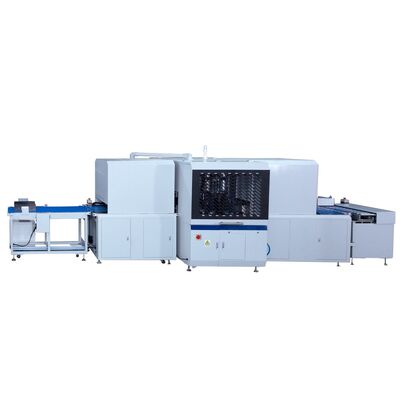HX120 เครื่องตัดแบบกลมสี่มุม กระบวนการแบบลำดับคู่ ช่วยให้มั่นใจว่าขอบเรียบสม่ำเสมอ