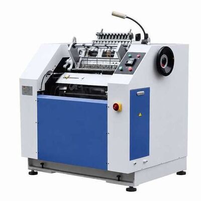 เครื่องเย็บหนังสือ HXSS460 พร้อมม้าเหล็กอัลลูมิเนียมเบาและกรอบที่มั่นคงสําหรับการผูกหนังแข็ง