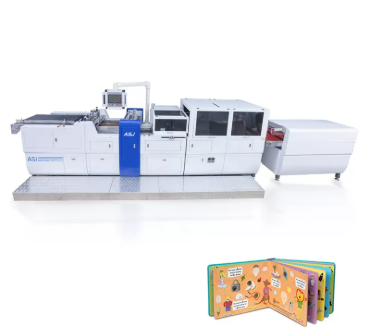 HX450C เด็ก กระดาษหนังสือปก กล่องในเครื่องจักร การประกันและประสิทธิภาพในเด็ก กระดาษหนังสือปก กระดาษ กระบวนการปก