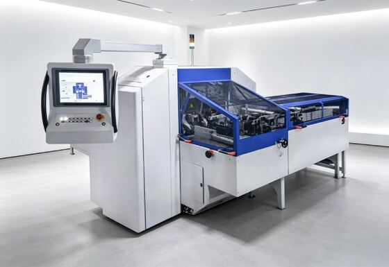 HX80DH อัตโนมัติสามมีด Trimmer Trimming Machine สําหรับเส้นการเตรียมบล็อกหนังสือ